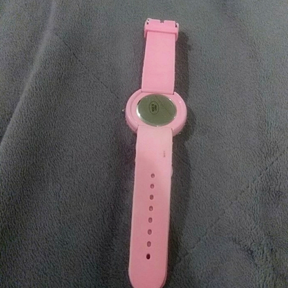 NWOT Pink Quartz Bedazzled Watch - Picture 6 of 8